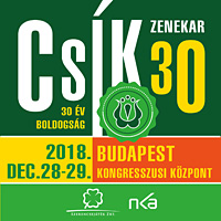 A Csk Zenekar koncertje a Budapest Kongresszusi Kzpontban, 2018. december 28‑n s 29‑n
